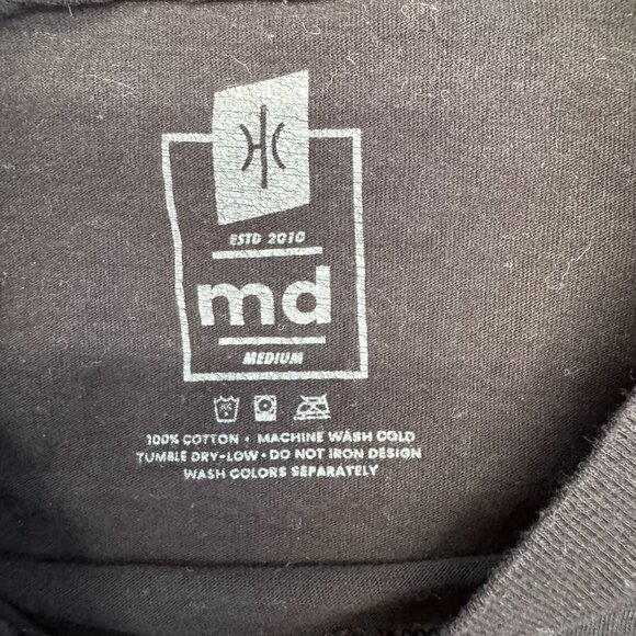 md Fearless Grind T shirt Black‎ Medium - Picture 3 of 6